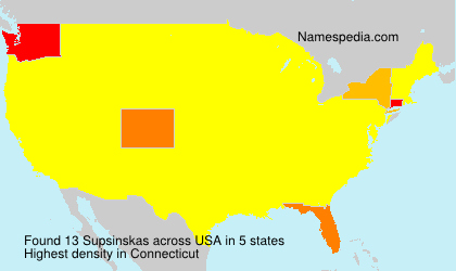 Surname Supsinskas in USA Surname Supsinskas in USA