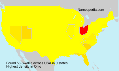 Surname Swallie in USA