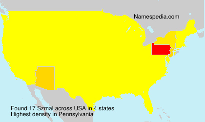 Surname Szmal in USA