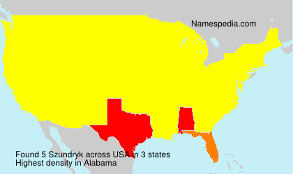 Surname Szundryk in USA Surname Szundryk in USA
