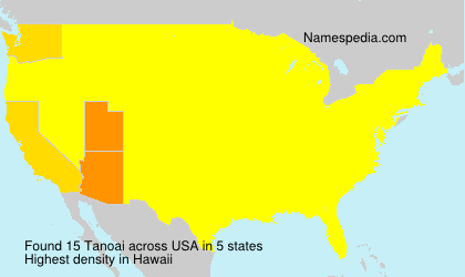 Surname Tanoai in USA Surname Tanoai in USA