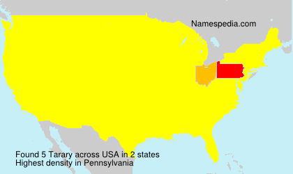 Surname Tarary in USA Surname Tarary in USA