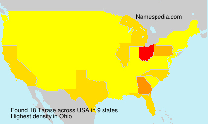 Surname Tarase in USA