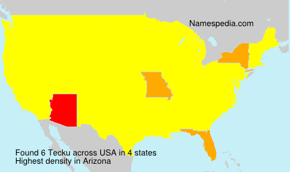 Surname Tecku in USA Surname Tecku in USA