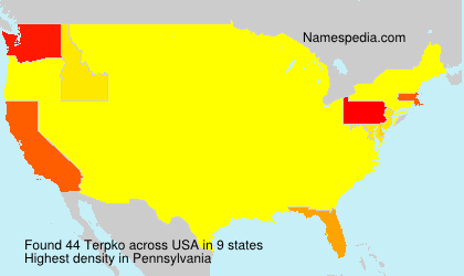 Surname Terpko in USA
