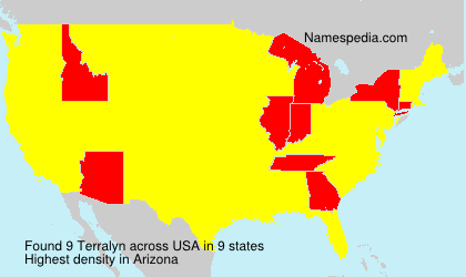 Surname Terralyn in USA Surname Terralyn in USA