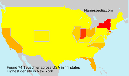 Surname Teuschler in USA