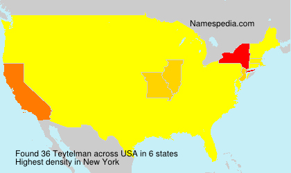 Surname Teytelman in USA Surname Teytelman in USA