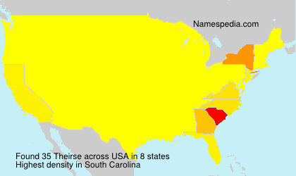 Surname Theirse in USA Surname Theirse in USA