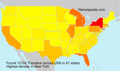 Surname Theodore in USA