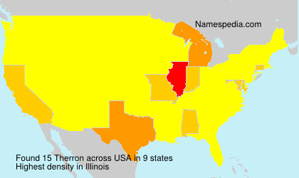 Surname Therron in USA Surname Therron in USA