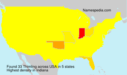 Surname Thimling in USA