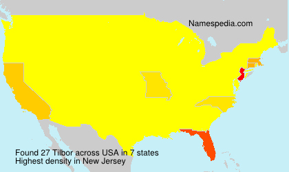 Surname Tilbor in USA Surname Tilbor in USA