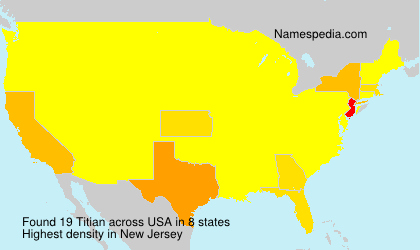 Surname Titian in USA