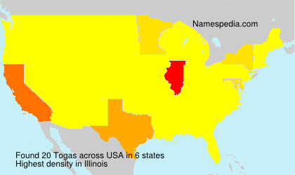 Surname Togas in USA