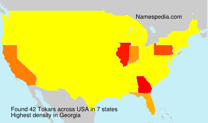 Surname Tokars in USA Surname Tokars in USA