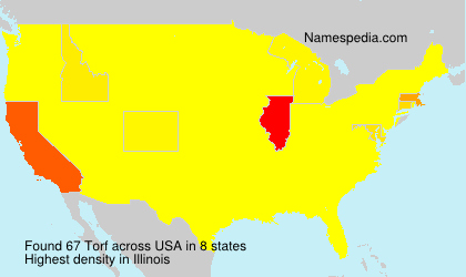 Surname Torf in USA Surname Torf in USA