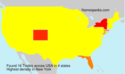 Surname Tovbis in USA Surname Tovbis in USA