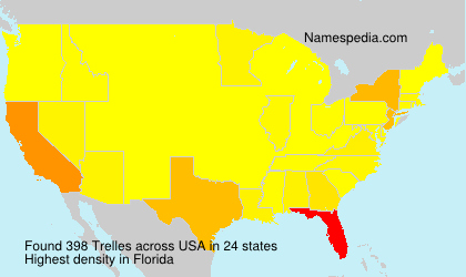 Surname Trelles in USA