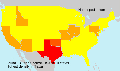 Surname Trinna in USA