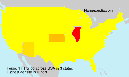 Surname Trollop in USA