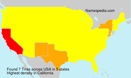 Surname Trres in USA Surname Trres in USA