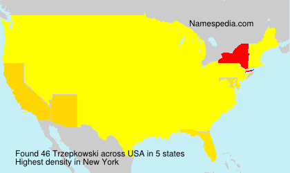 Surname Trzepkowski in USA