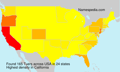 Surname Tuers in USA Surname Tuers in USA
