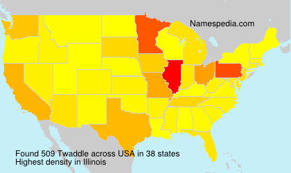 Surname Twaddle in USA