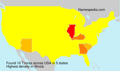 Surname Tzoras in USA Surname Tzoras in USA
