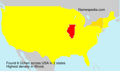 Surname Uchen in USA Surname Uchen in USA
