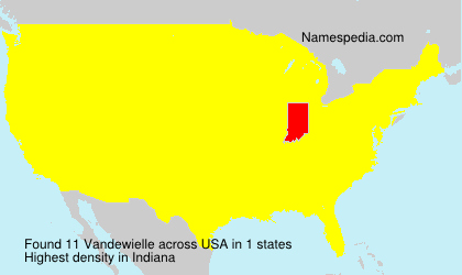 Surname Vandewielle in USA Surname Vandewielle in USA