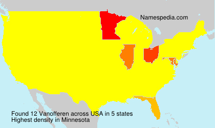 Surname Vanofferen in USA Surname Vanofferen in USA