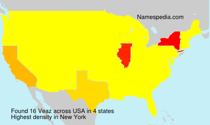 Surname Veaz in USA