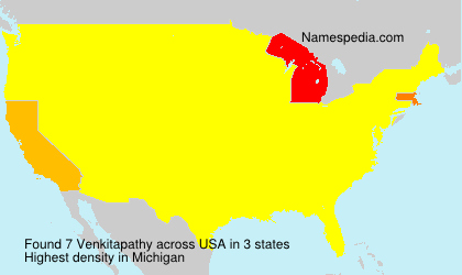 Surname Venkitapathy in USA