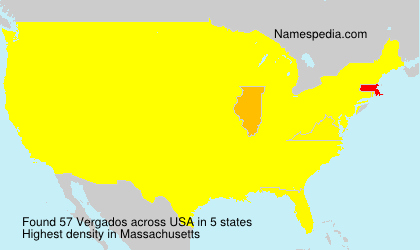 Surname Vergados in USA