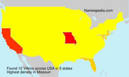 Surname Vilkins in USA Surname Vilkins in USA