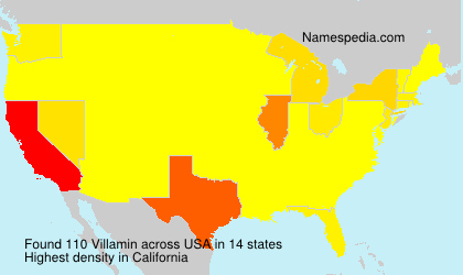 Surname Villamin in USA Surname Villamin in USA