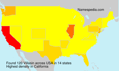 Surname Villasin in USA Surname Villasin in USA