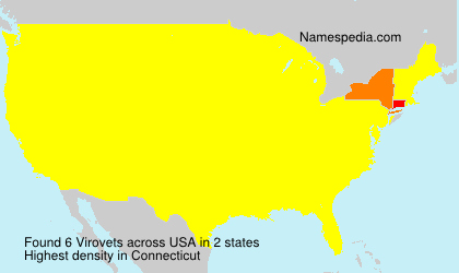 Surname Virovets in USA Surname Virovets in USA