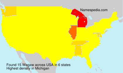 Surname Wagaw in USA