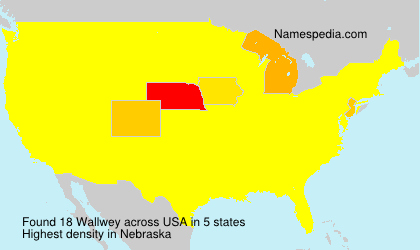 Surname Wallwey in USA Surname Wallwey in USA