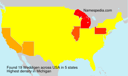 Surname Weddigen in USA Surname Weddigen in USA