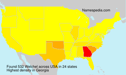 Surname Welchel in USA Surname Welchel in USA