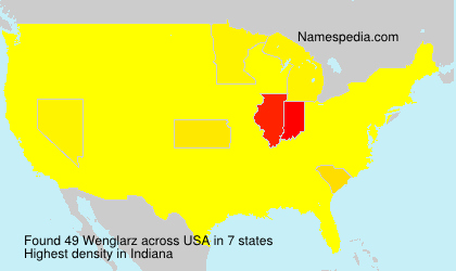 Surname Wenglarz in USA