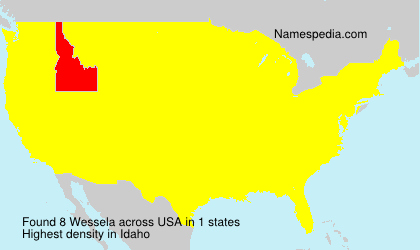Surname Wessela in USA Surname Wessela in USA