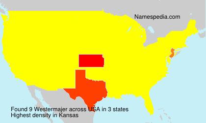 Surname Westermajer in USA