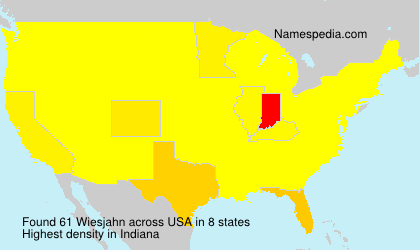 Surname Wiesjahn in USA Surname Wiesjahn in USA