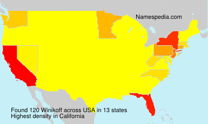 Surname Winikoff in USA