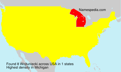Surname Wojtuniecki in USA Surname Wojtuniecki in USA